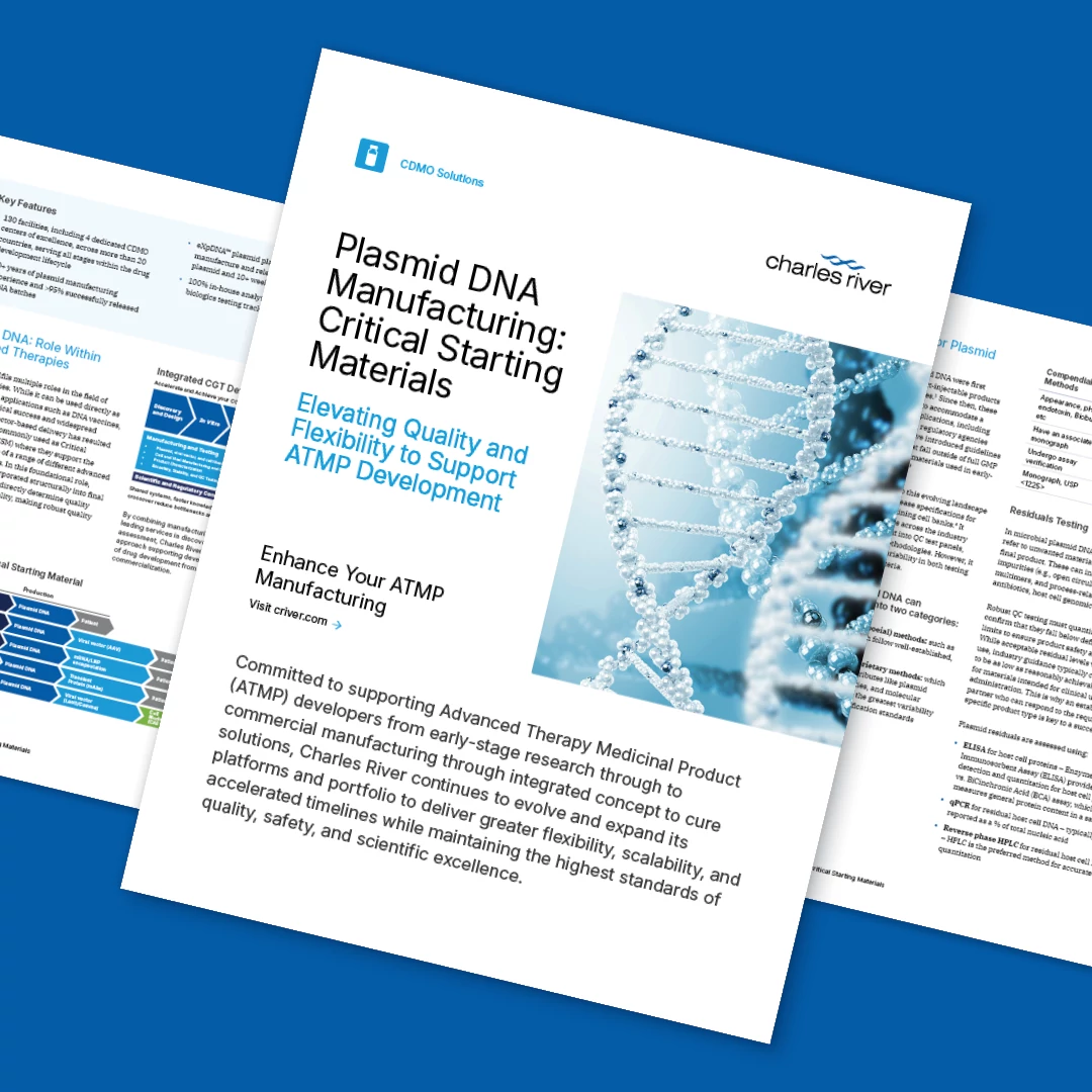 Image of Plasmid DNA Manufacturing Whitepaper