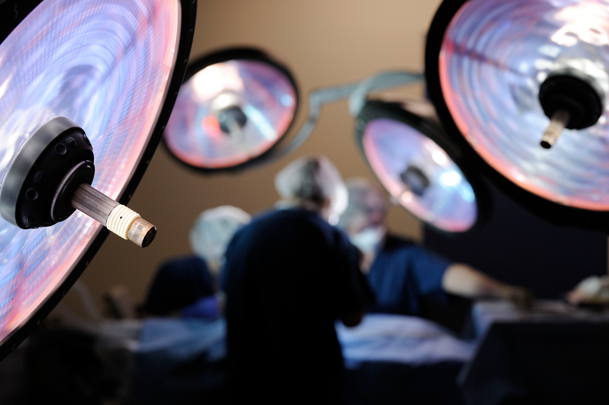 soft tissue surgical team in the operating suite