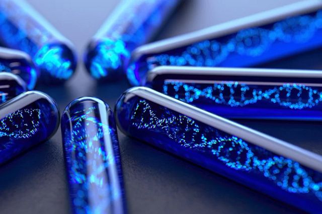 Vials of Genetic Material
