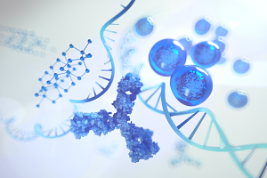 digital rendering of antibody drug conjugate