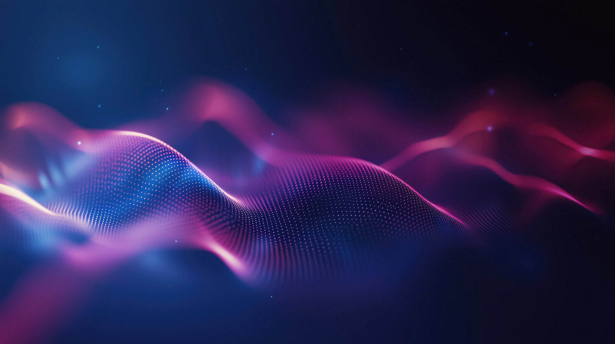 abstract shapes and subtle gradient background