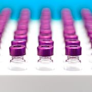 Image of vials to represent ADC manufacturing