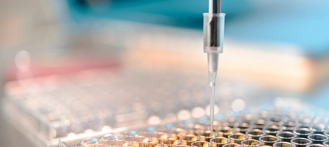 pipette and microwell plates