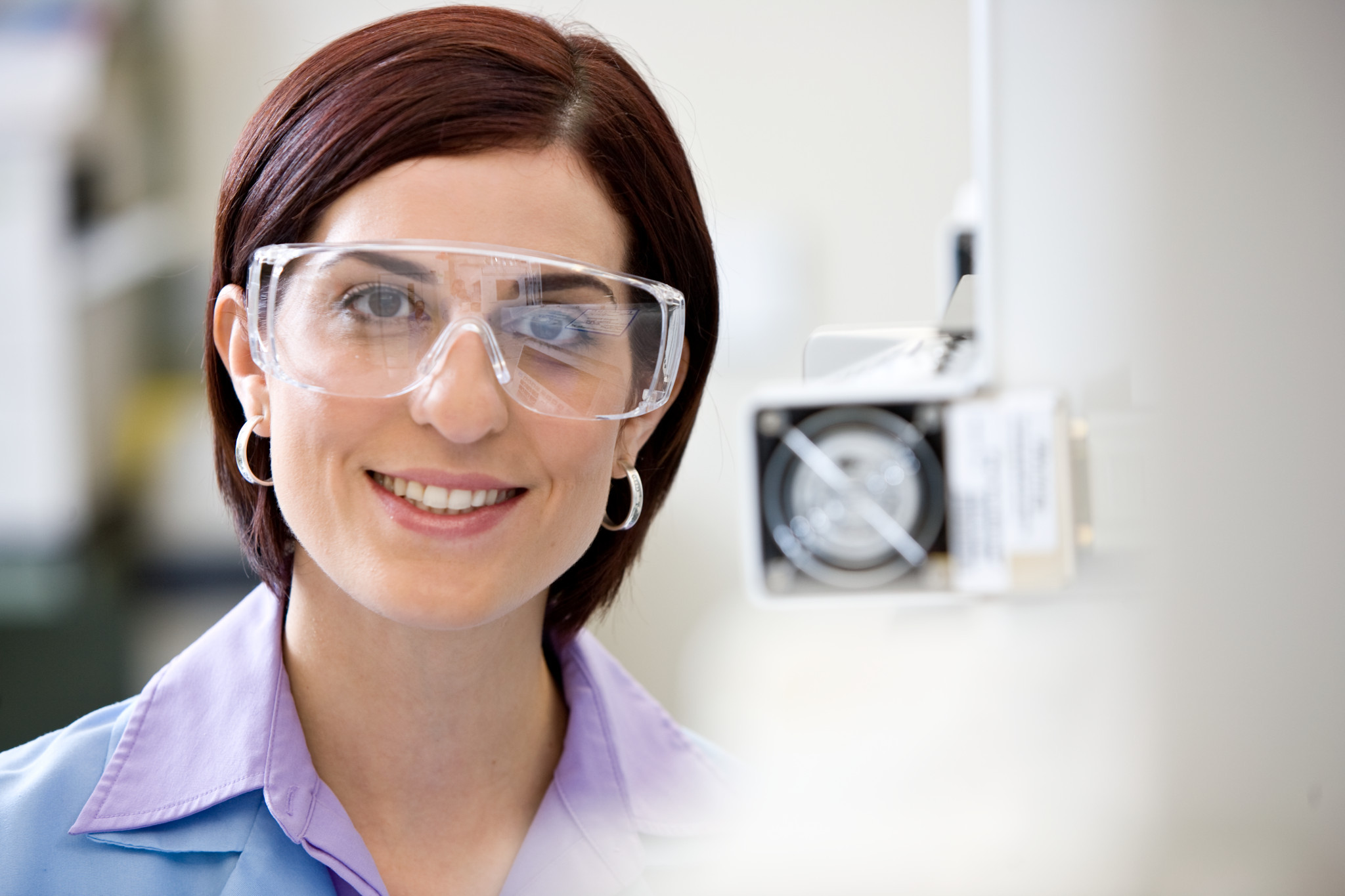Charles River Scientist headshot in the lab
