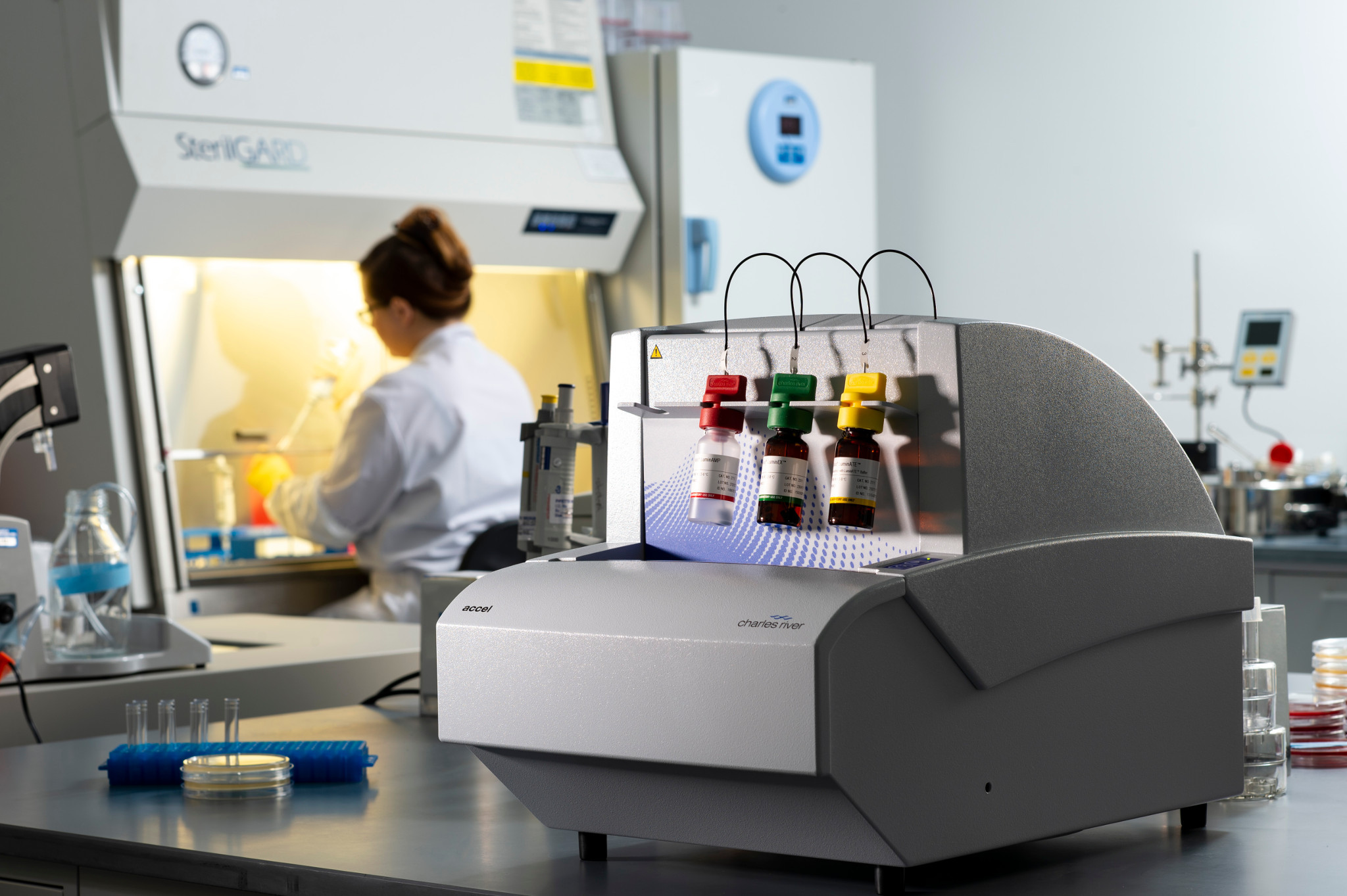 Celsis Advance II on bench