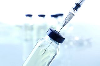 vial and syringe