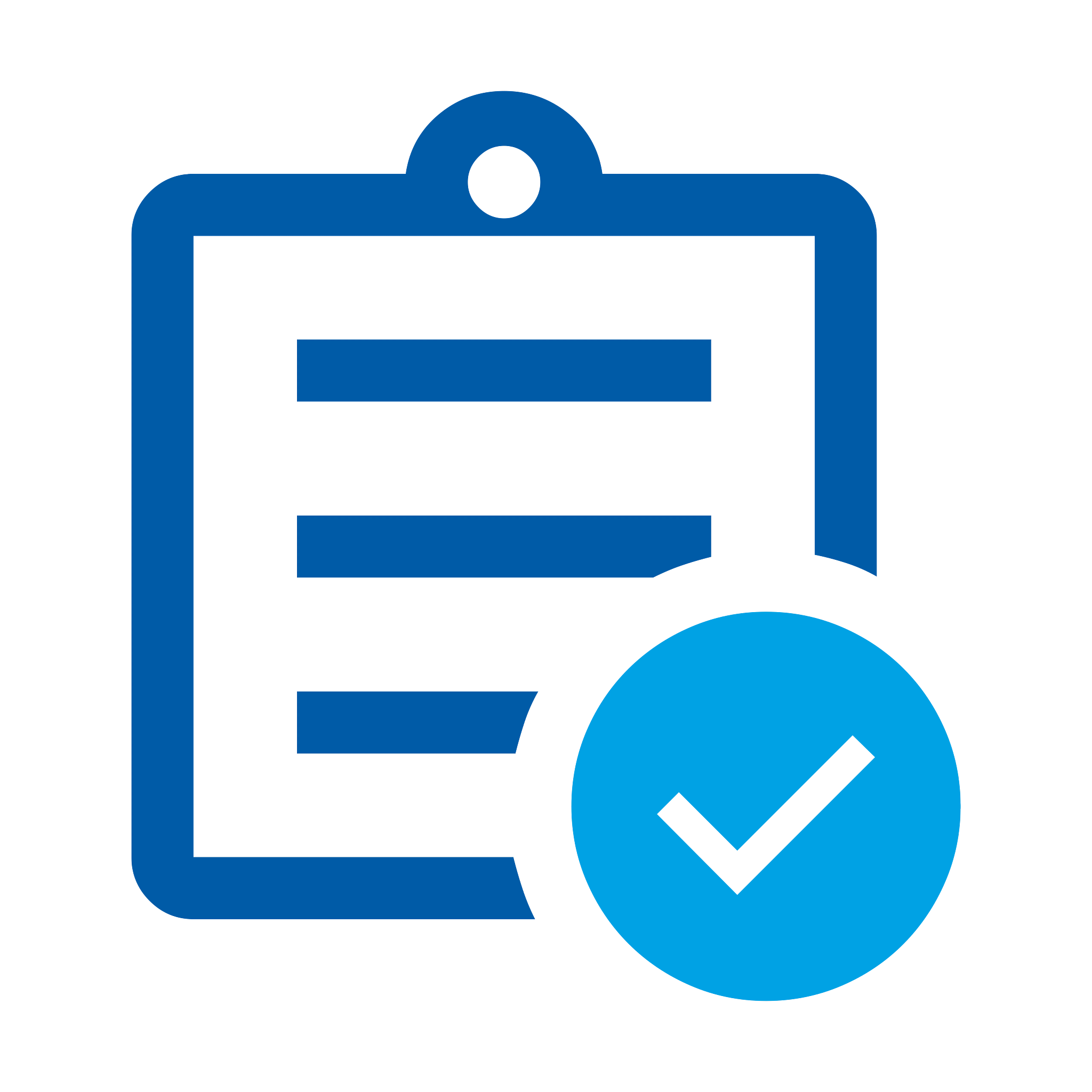 Icon of a clipboard to represent study services