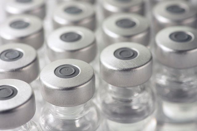 Photo of vaccine vials