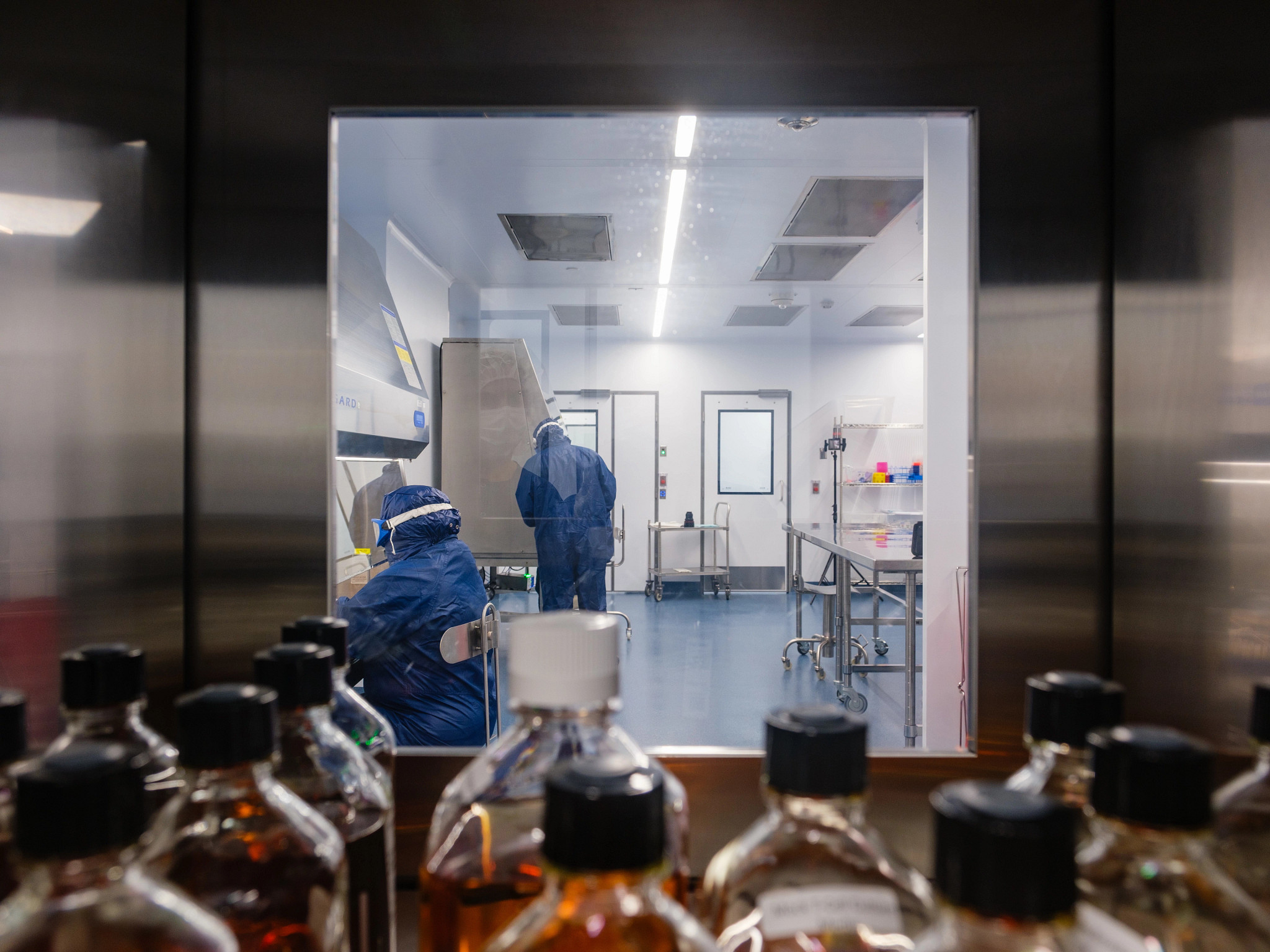 cell and gene therapy scale up manufacturing in the lab