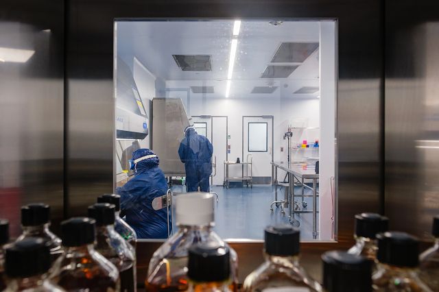 cell and gene therapy scale up manufacturing in the lab