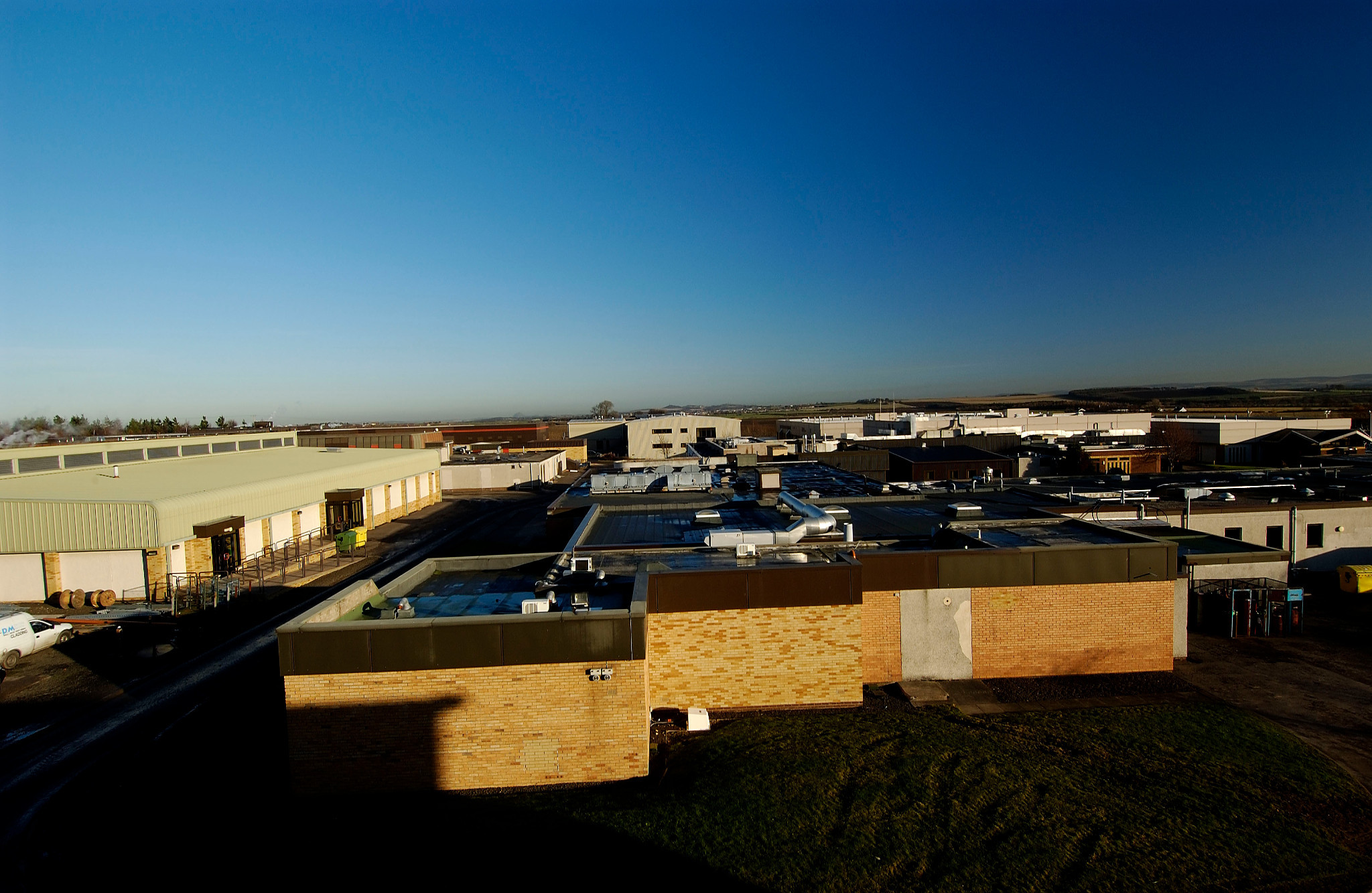 Photo of the Charles River facility in Edinburgh, UK which provides safety assessment services.