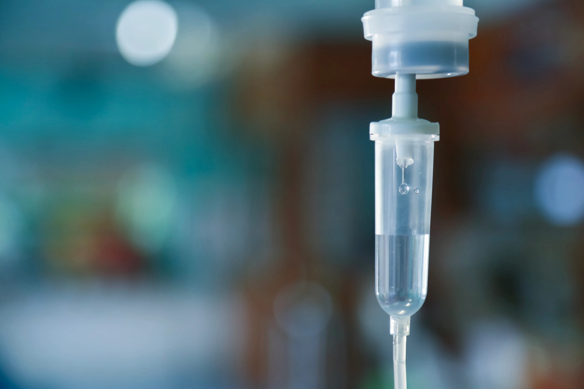 Photo of an IV drip.