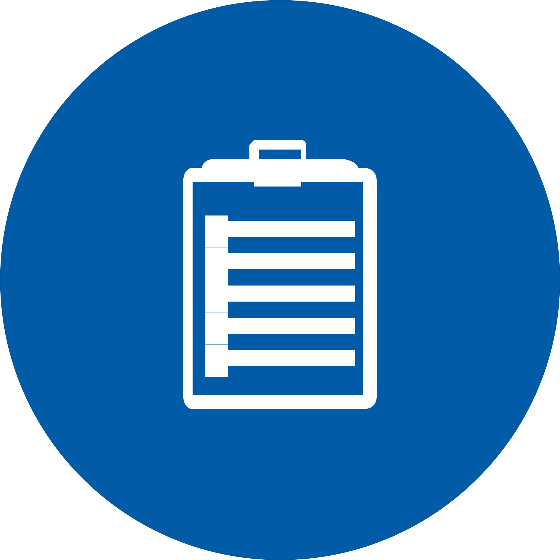 Icon of a clipboard
