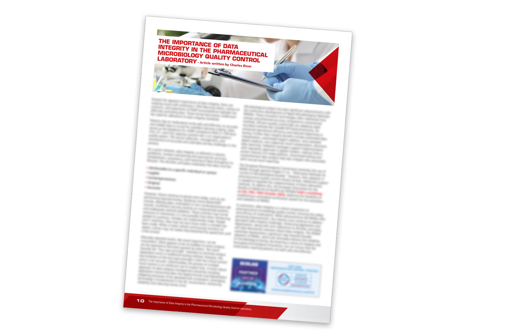 Article thumbnail on The Importance of Data Integrity in the Pharmaceutical Microbiology Quality Control Laboratory