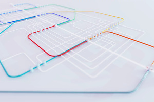 Abstract image of Charles River's Discovery matrix