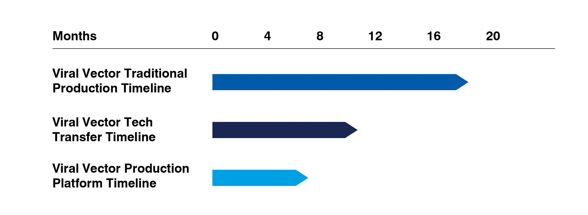 Viral Vector Tech Transfer Timeline