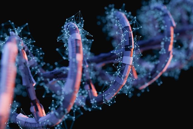 DNA SciFi Helix