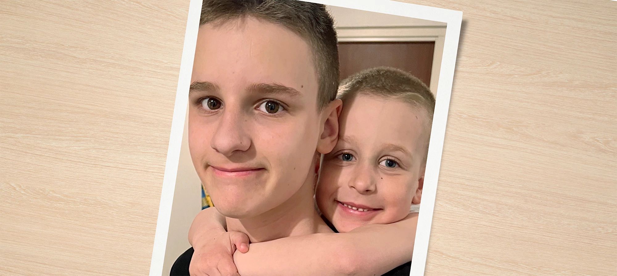 Photo of Dalila Sabaredzovic’s sons.
