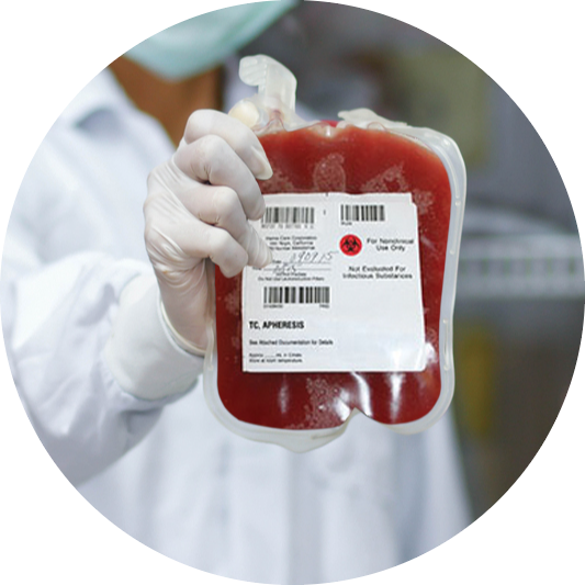 Holding up a Leukopak-circle-modified.png